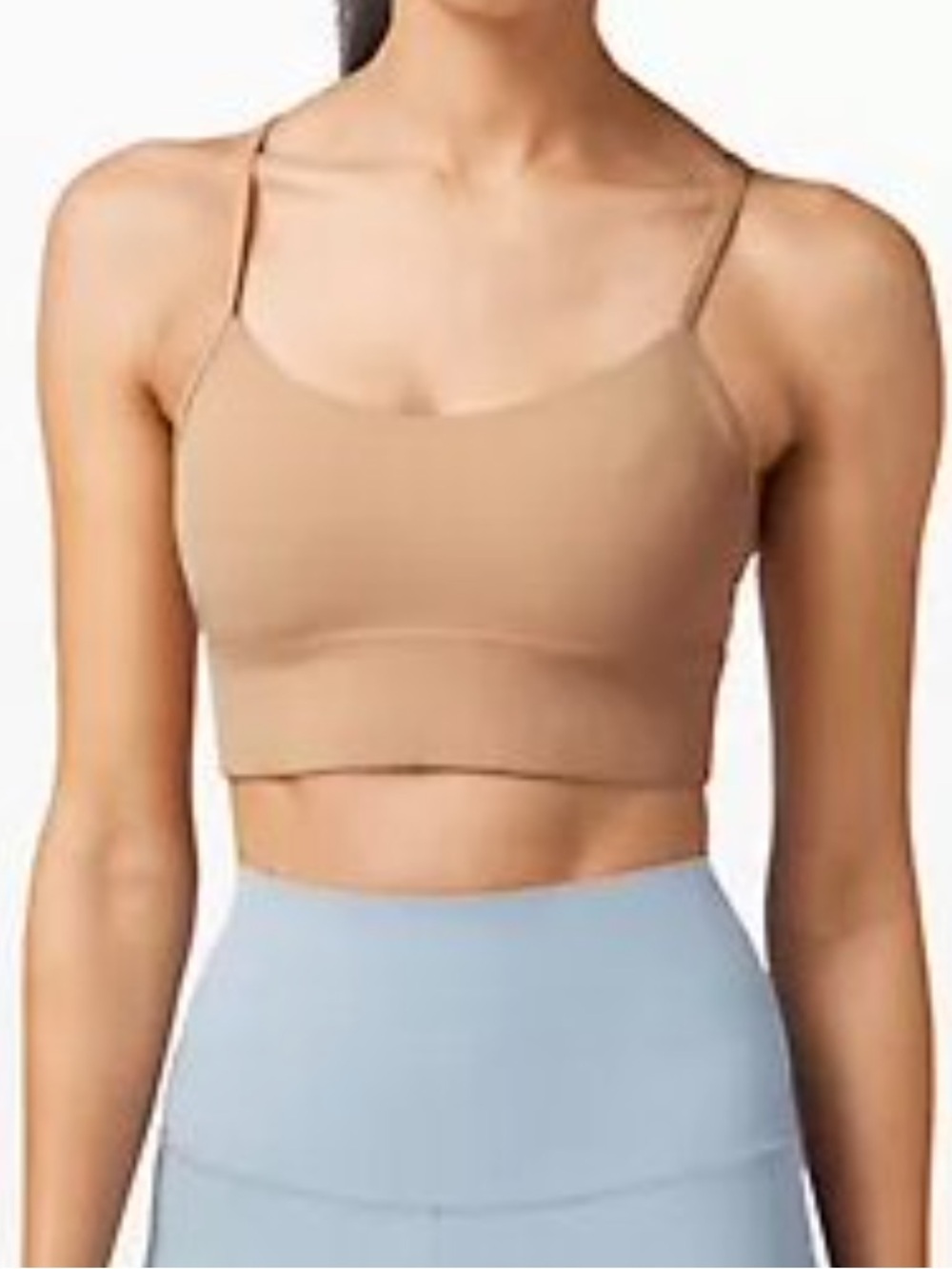 lululemon flow Y nulu longline sports bra